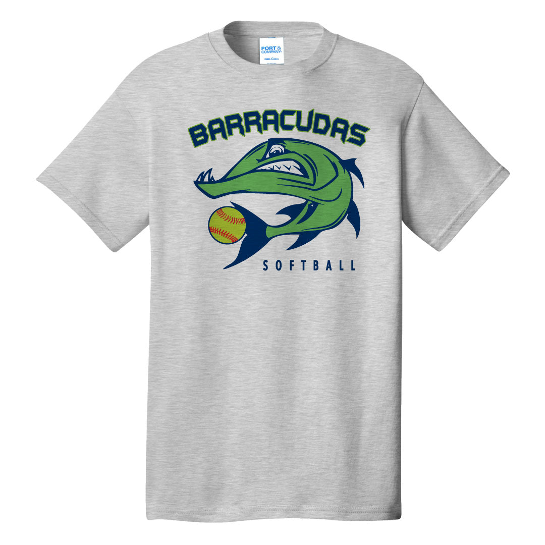 Barracudas Softball Cotton Tee Logowear Barracudas