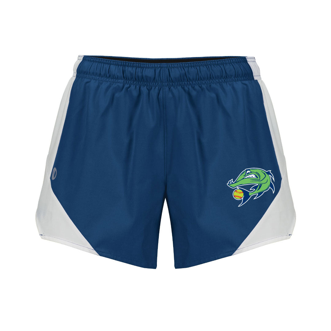 Barracudas Softball Ladies Shorts Logowear Barracudas Girls M  