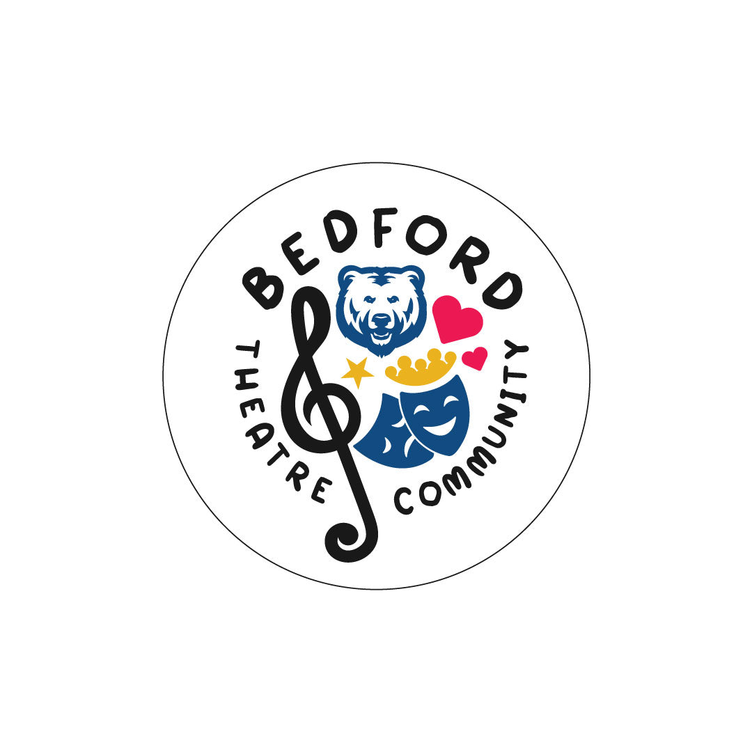 Bedford Theatre Company 3" Stickers