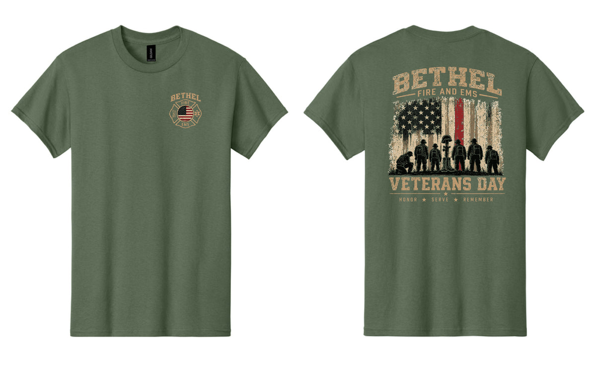 Bethel Fire Department Cotton Tee Logowear Bethel Fire Department Adult XS