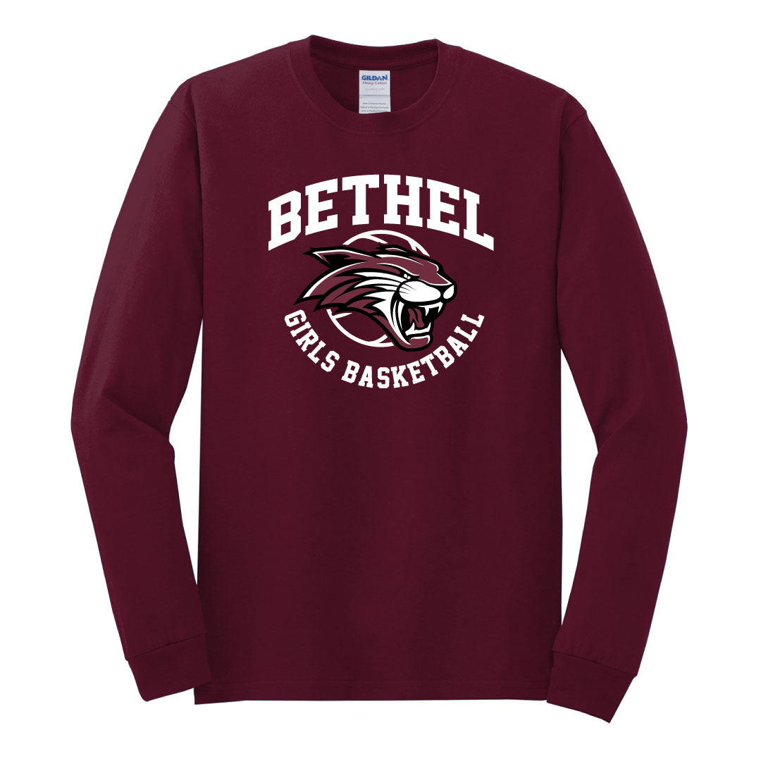 Bethel HS Girls Basketball Cotton Long Sleeve