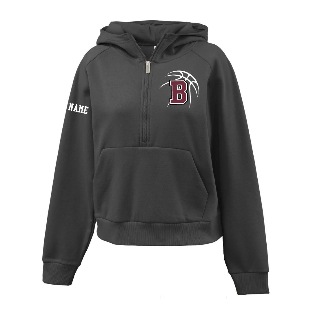 Bethel HS Girls Basketball Half Zip Hoodie