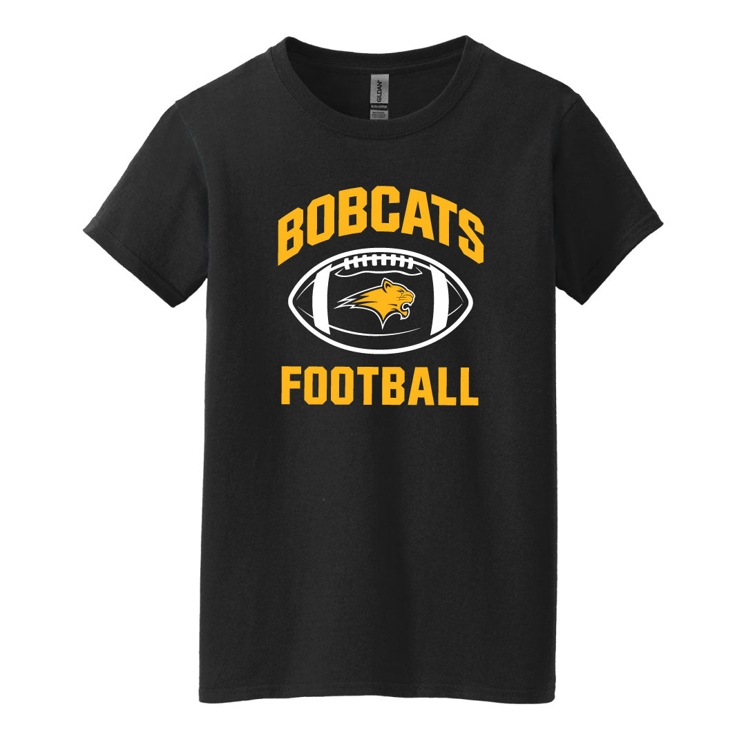 Brookfield Football Cotton Tee Logowear Brookfield Football Black Mens S 
