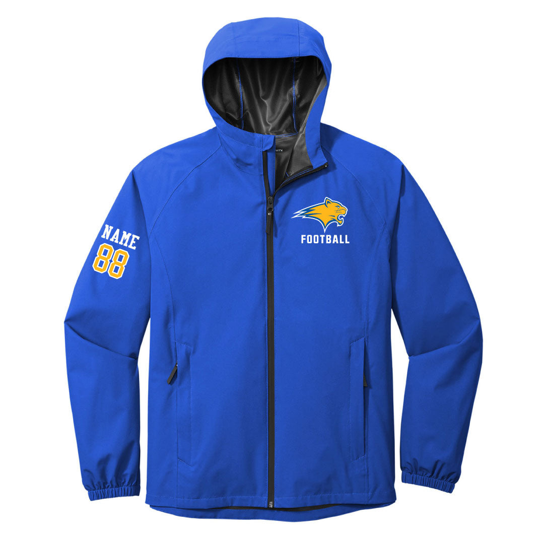 Brookfield Football Rain Jacket Logowear Brookfield Football Mens S  