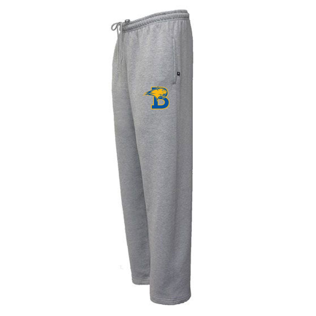 Brookfield Football Sweatpants Logowear Brookfield Football Grey Mens XS