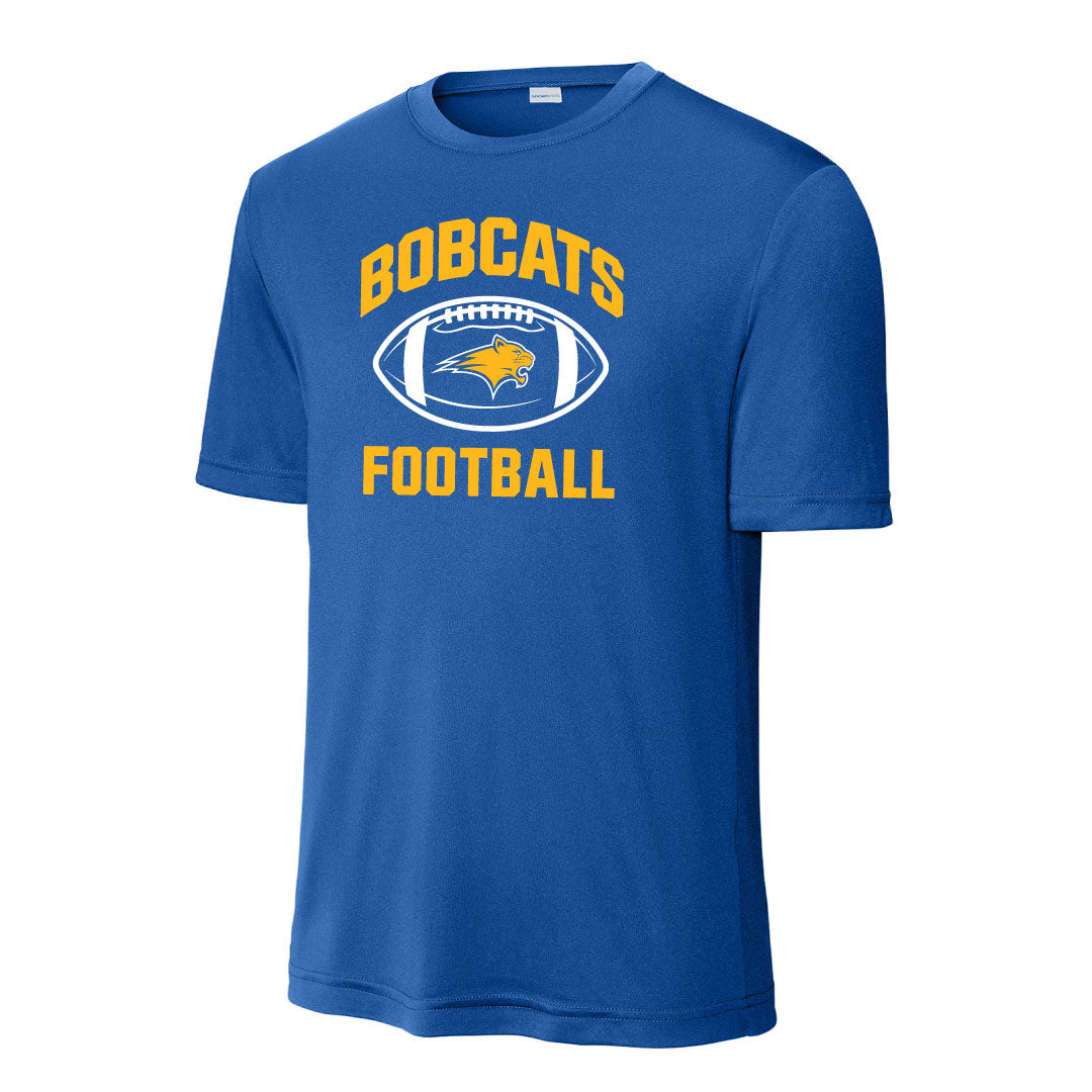 Brookfield Football Practice Tee Logowear Brookfield Football Royal Mens XS