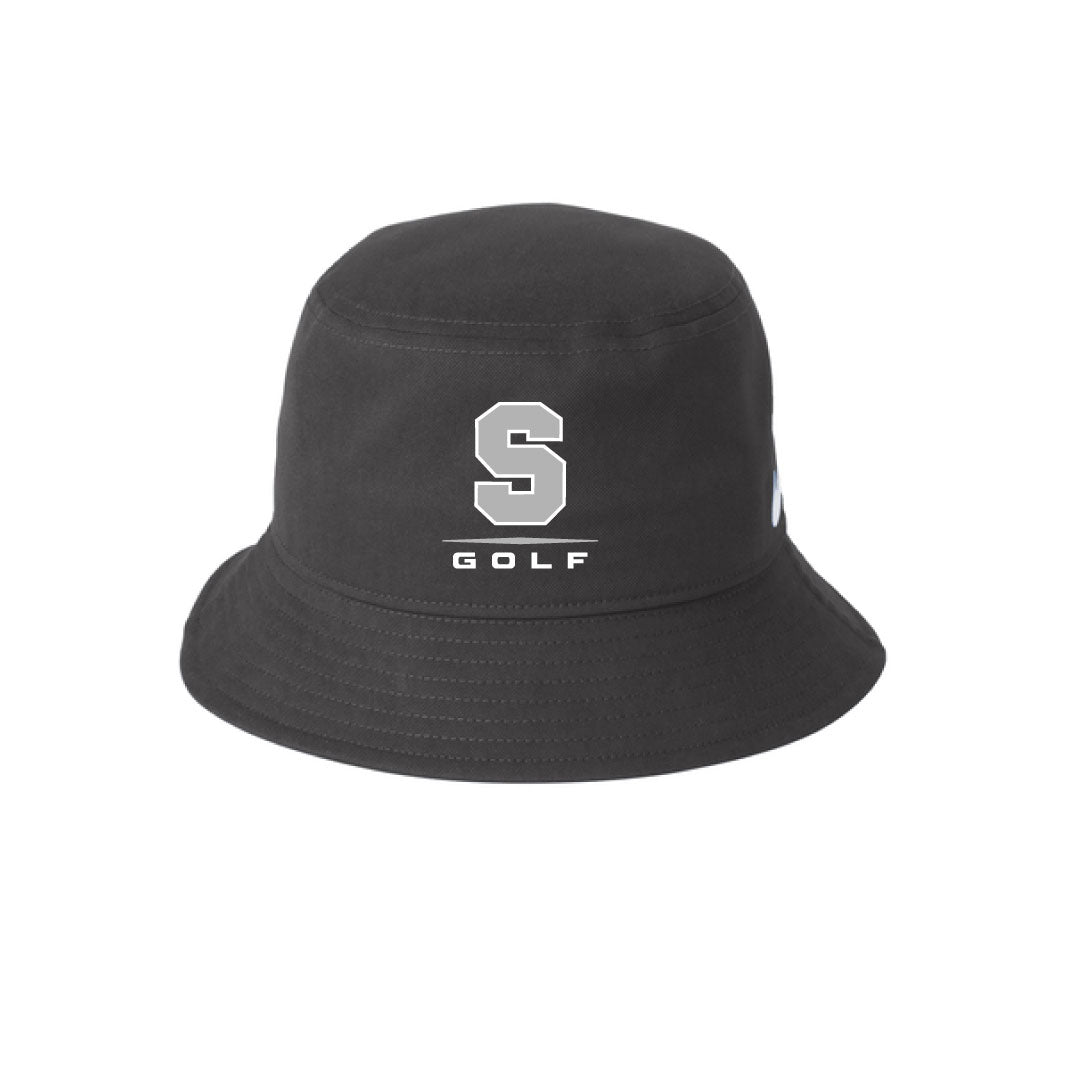Staples Boys Golf Bucket Hat Logowear Staples Boys Golf Anthracite