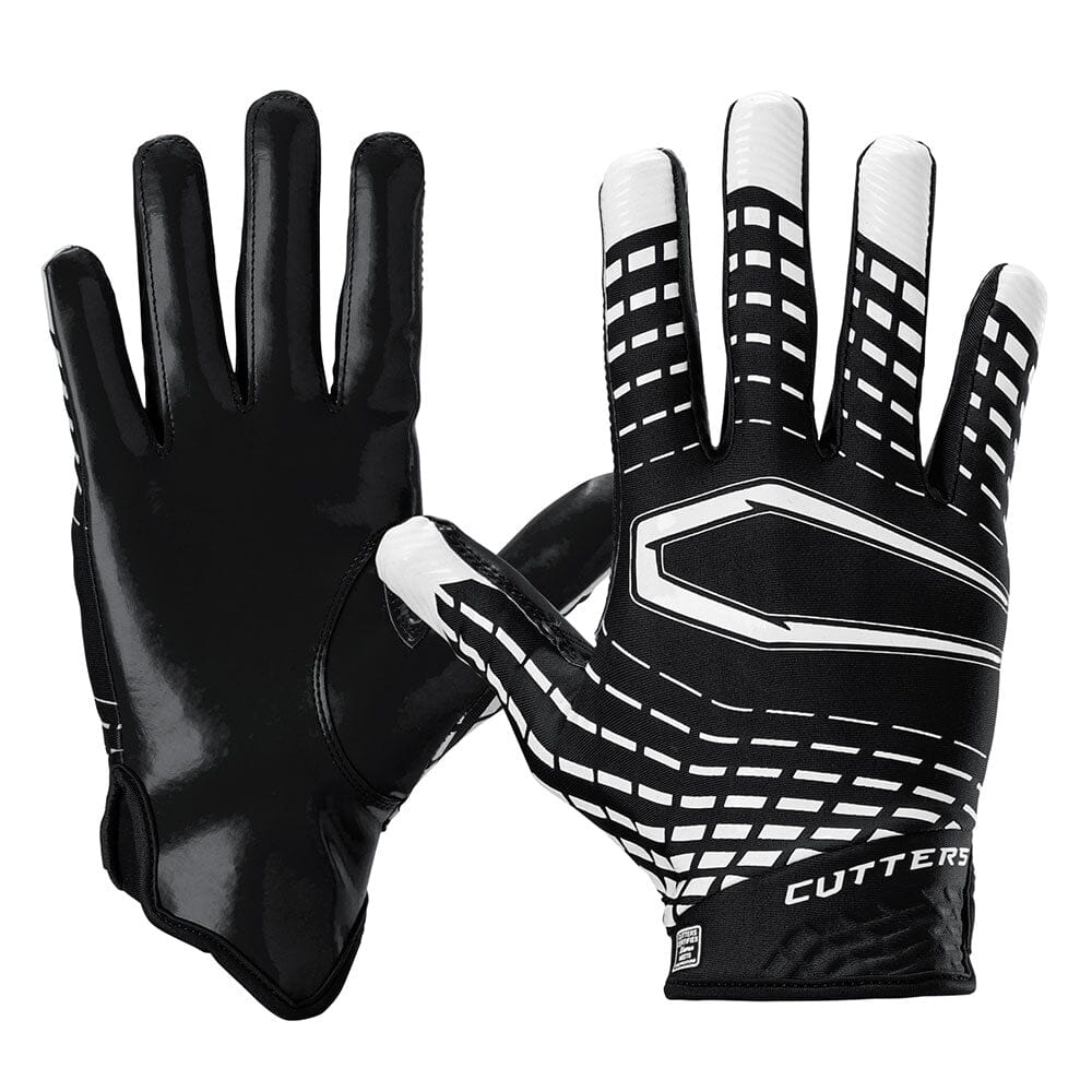 Cutters Youth Rev 5.0 Gloves Accessories United Sports Brands Black XSmall 