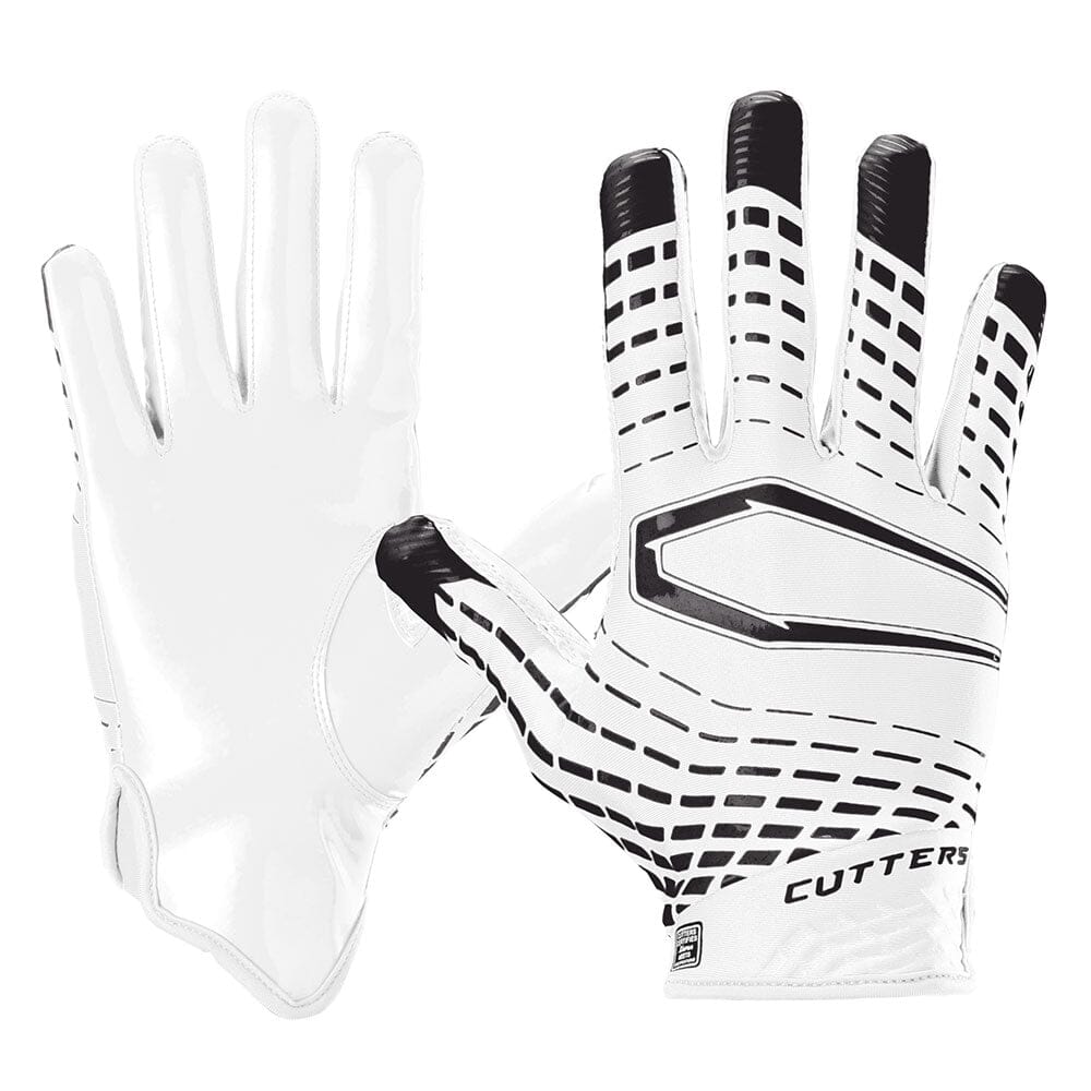 Cutters Youth Rev 5.0 Gloves Accessories United Sports Brands White XSmall 