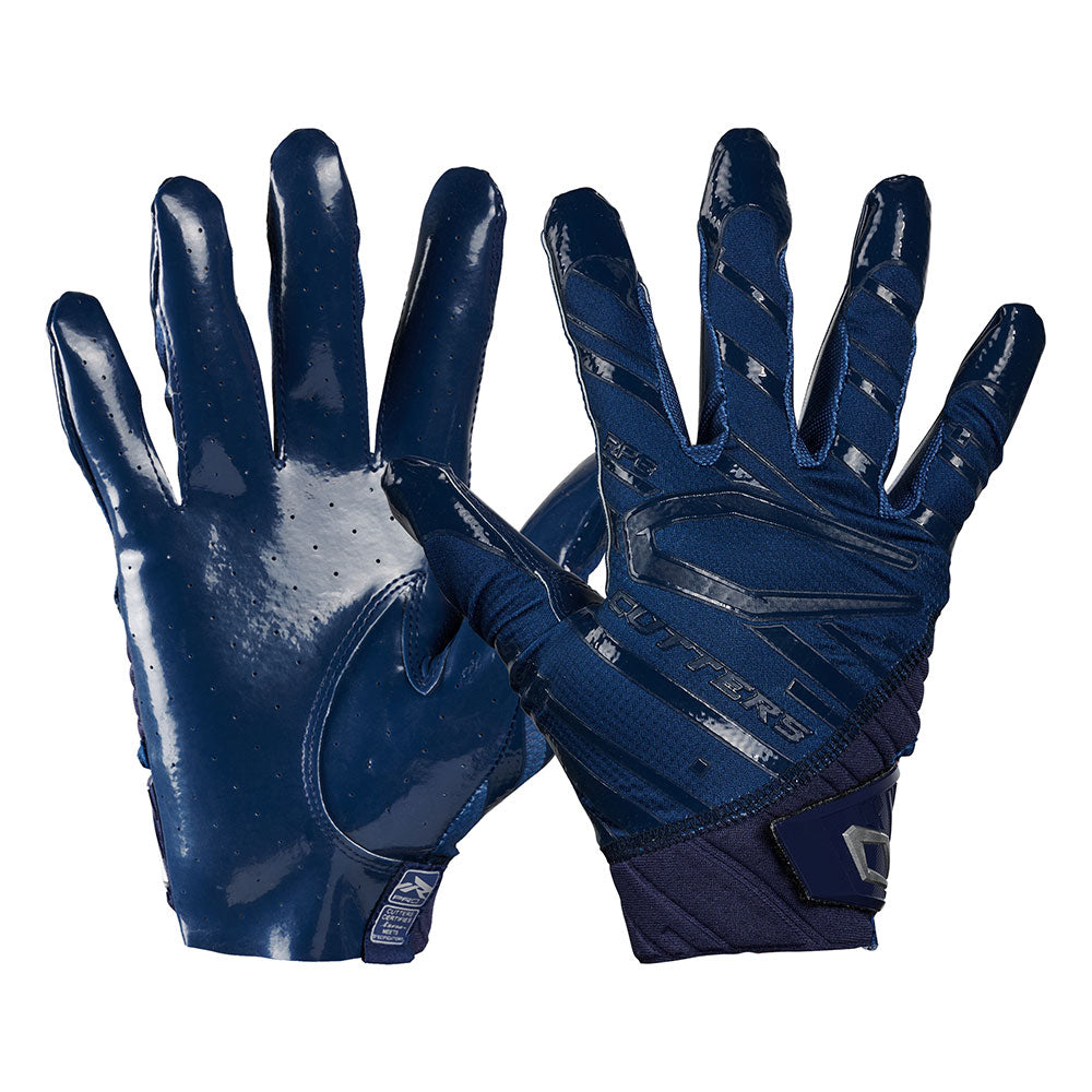 Cutters Men's Rev Pro 6.0 Receiver Gloves Accessories United Sports Brands Navy Small