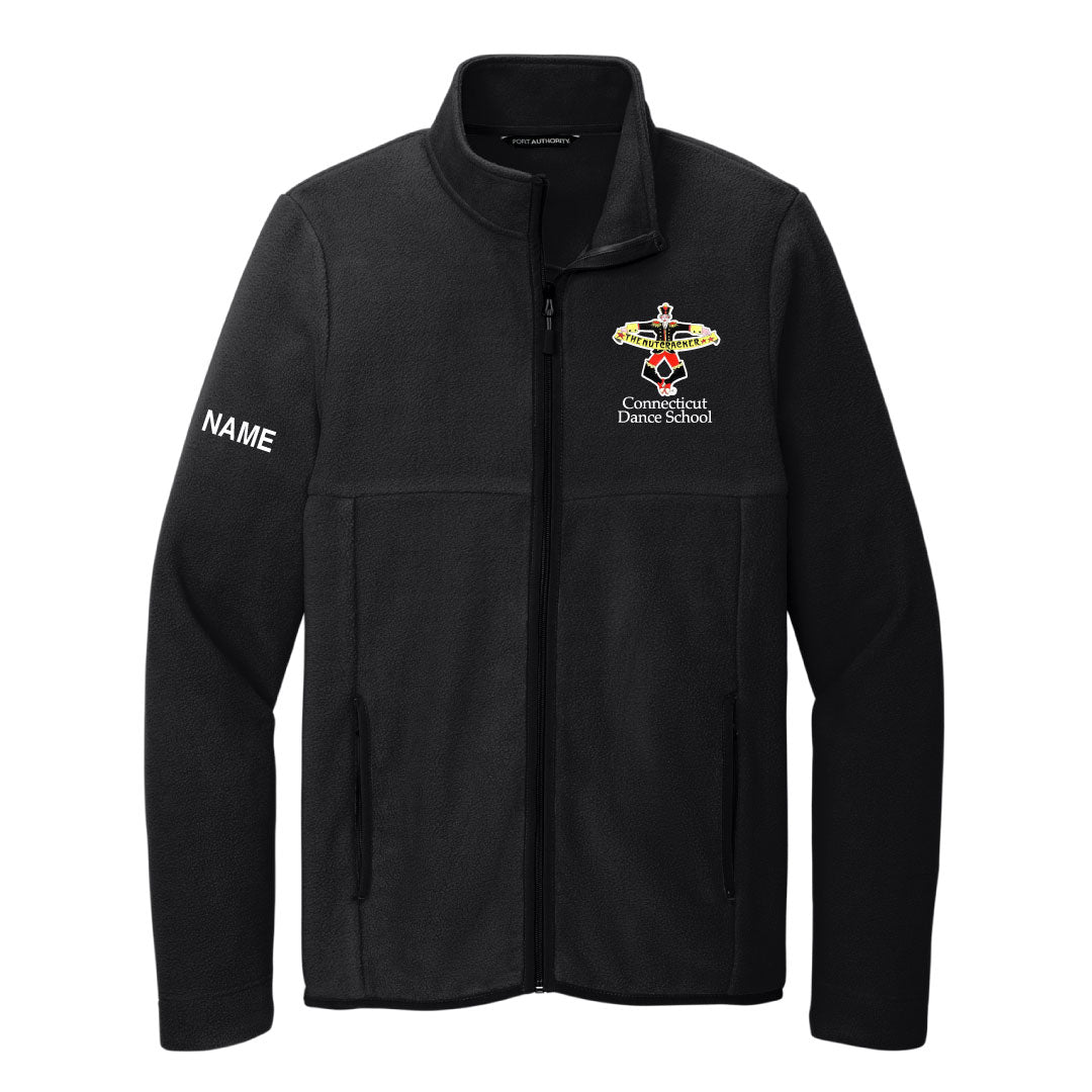 CT Dance Nutcracker Full Zip Fleece Logowear Connecticut Dance School Ladies XS