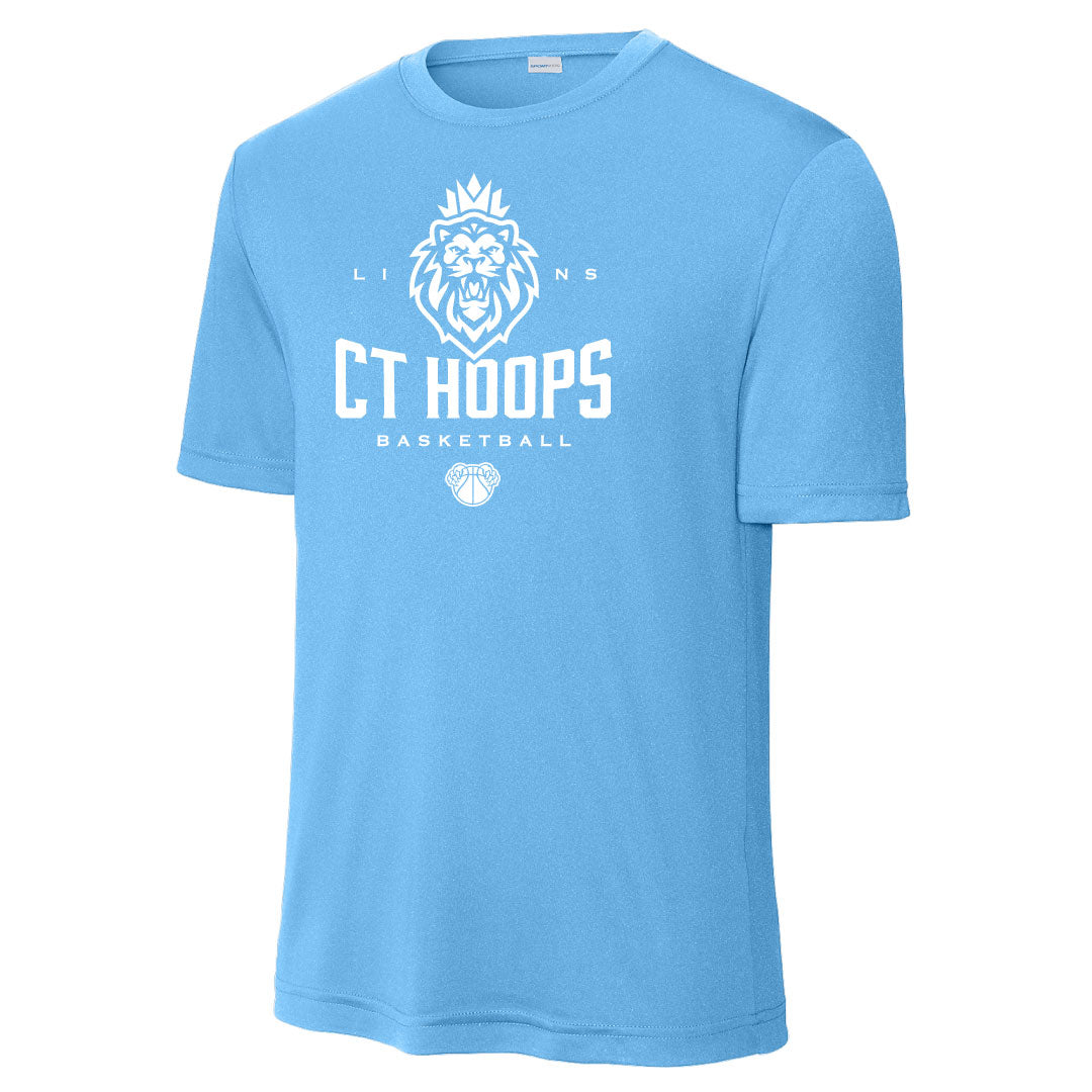 CT Hoops Basketball Performance  Tee Logowear CT Hoops Basketball Carolina Youth S 