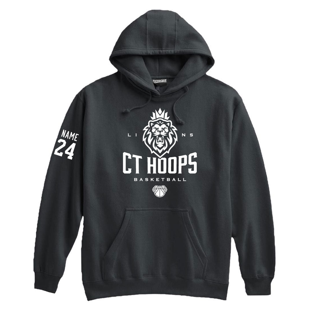 CT Hoops Basketball Fleece Hoodie Logowear CT Hoops Basketball Black Youth S
