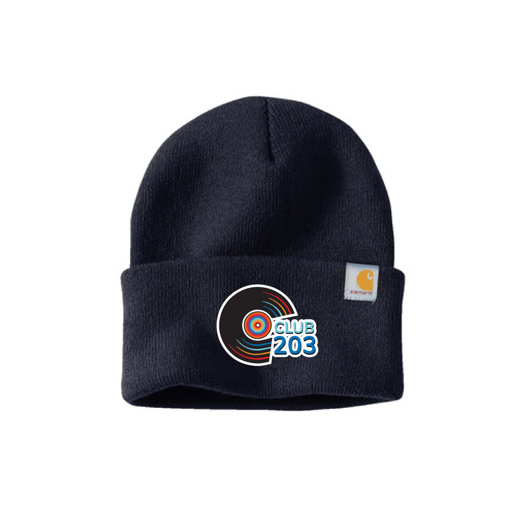 CLUB203 Carhartt Beanie Logowear Club 203 Navy  