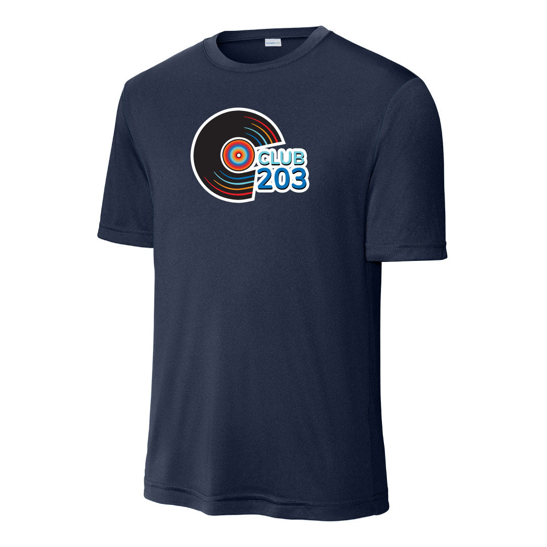 CLUB203 Performance Tee Logowear Club 203 Navy Adult XS