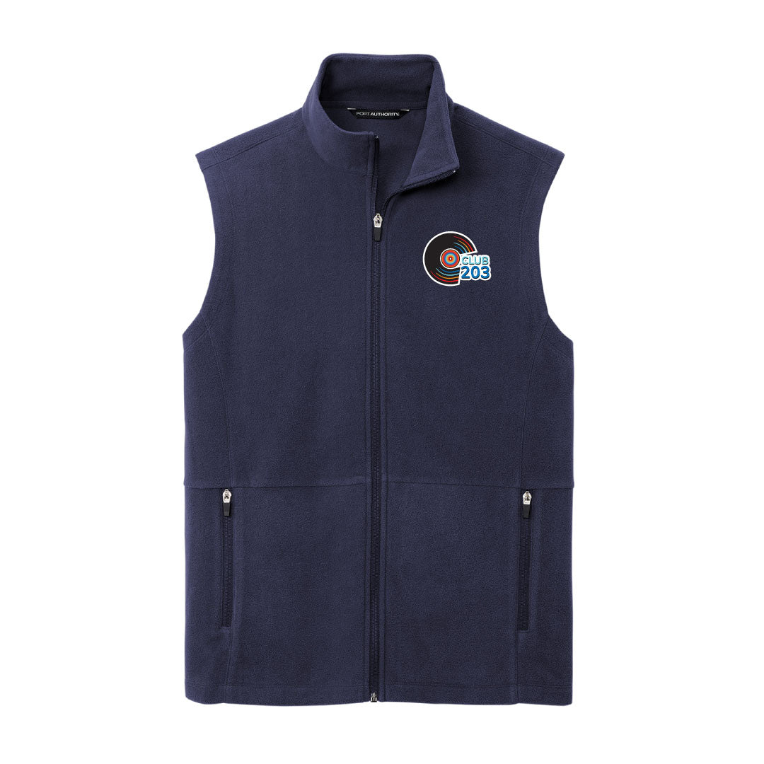 CLUB203 Micro Fleece Vest Logowear Club 203