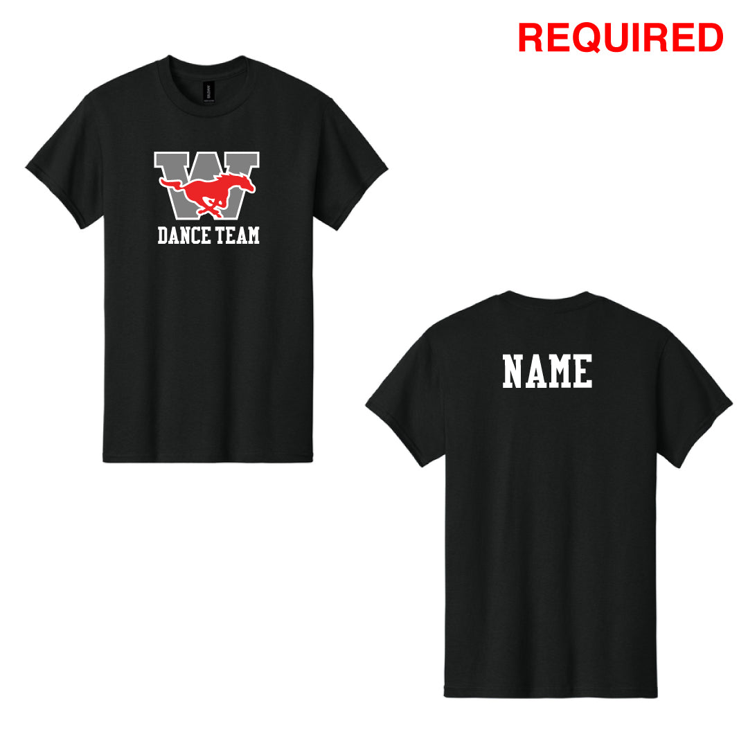 Warde Dance Team Cotton Short Sleeve-REQUIRED