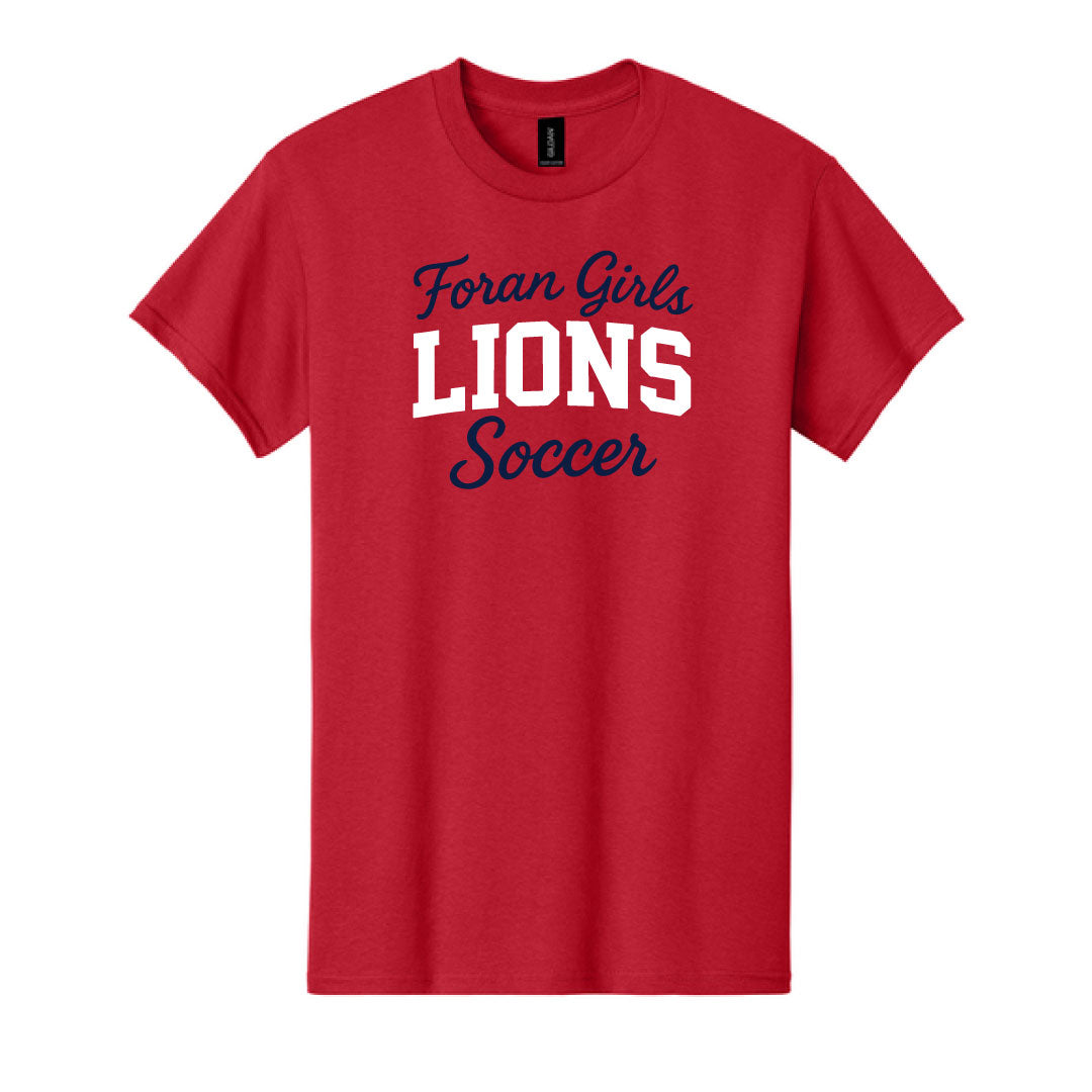Foran Girls Soccer Cotton Tee