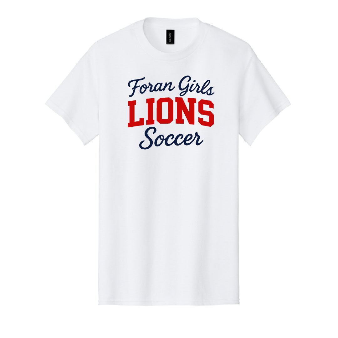 Foran Girls Soccer Cotton Tee