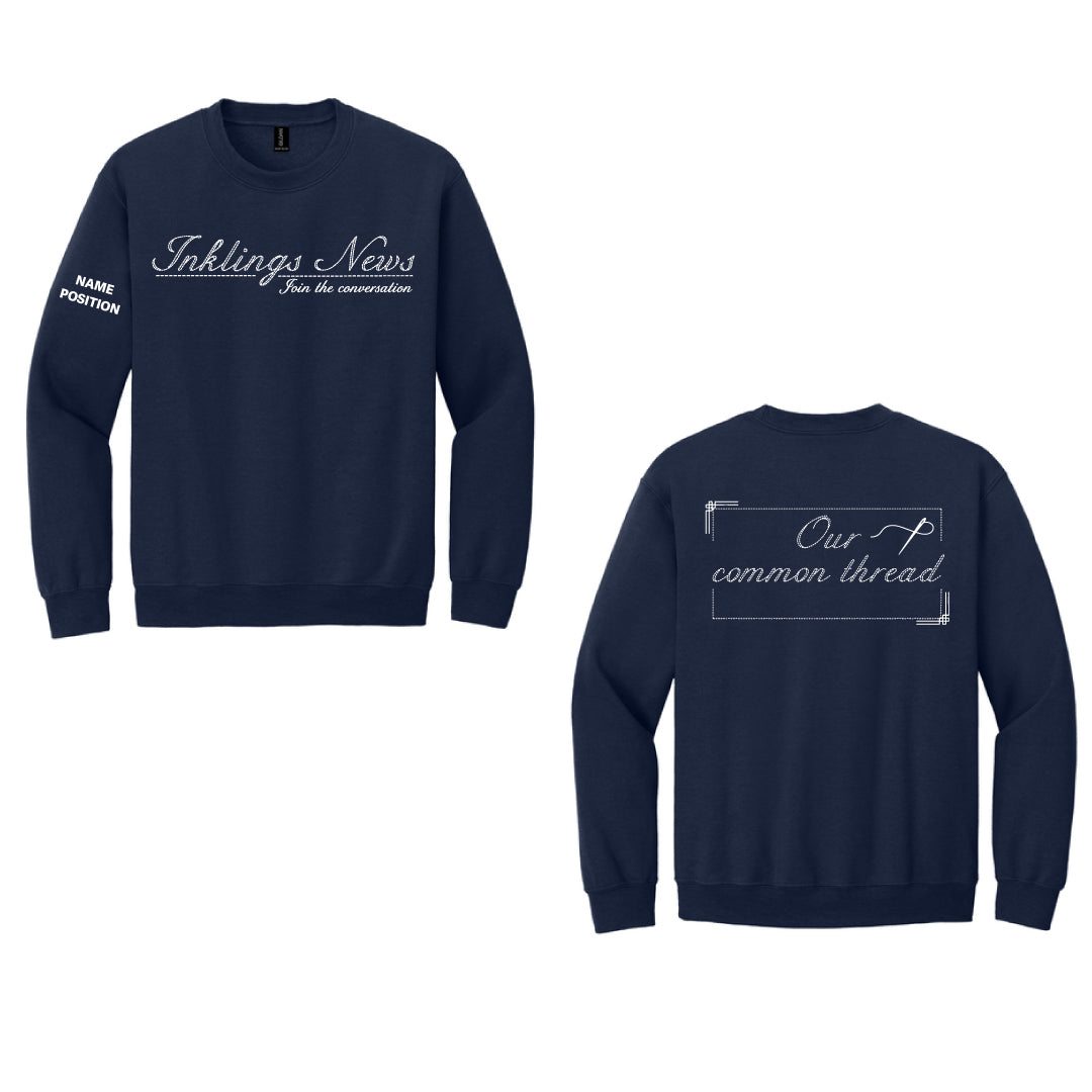 Staples Inklings News Crewneck Sweatshirt Logowear Staples Inklings Adult S