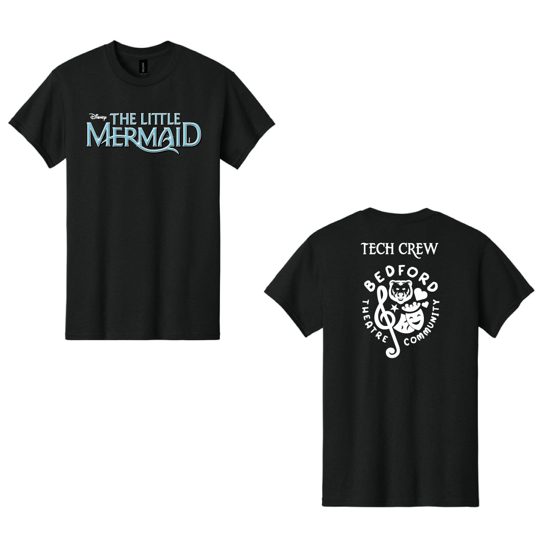 Bedford Theatre Company Presents The Little Mermaid CREW Tee Logowear Bedford Theatre Company Youth S