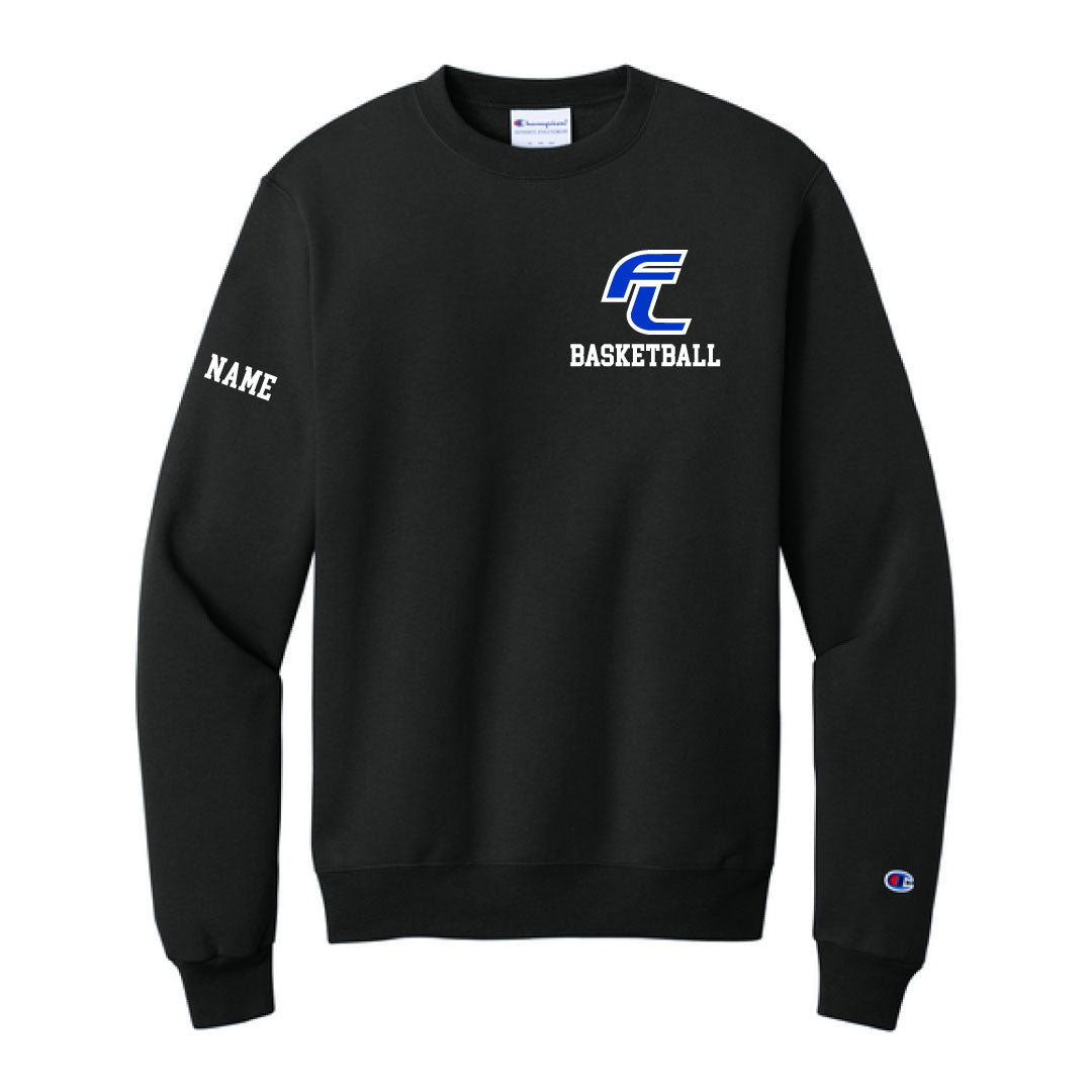 FL Girls Basketball Champion Crewneck Sweatshirt