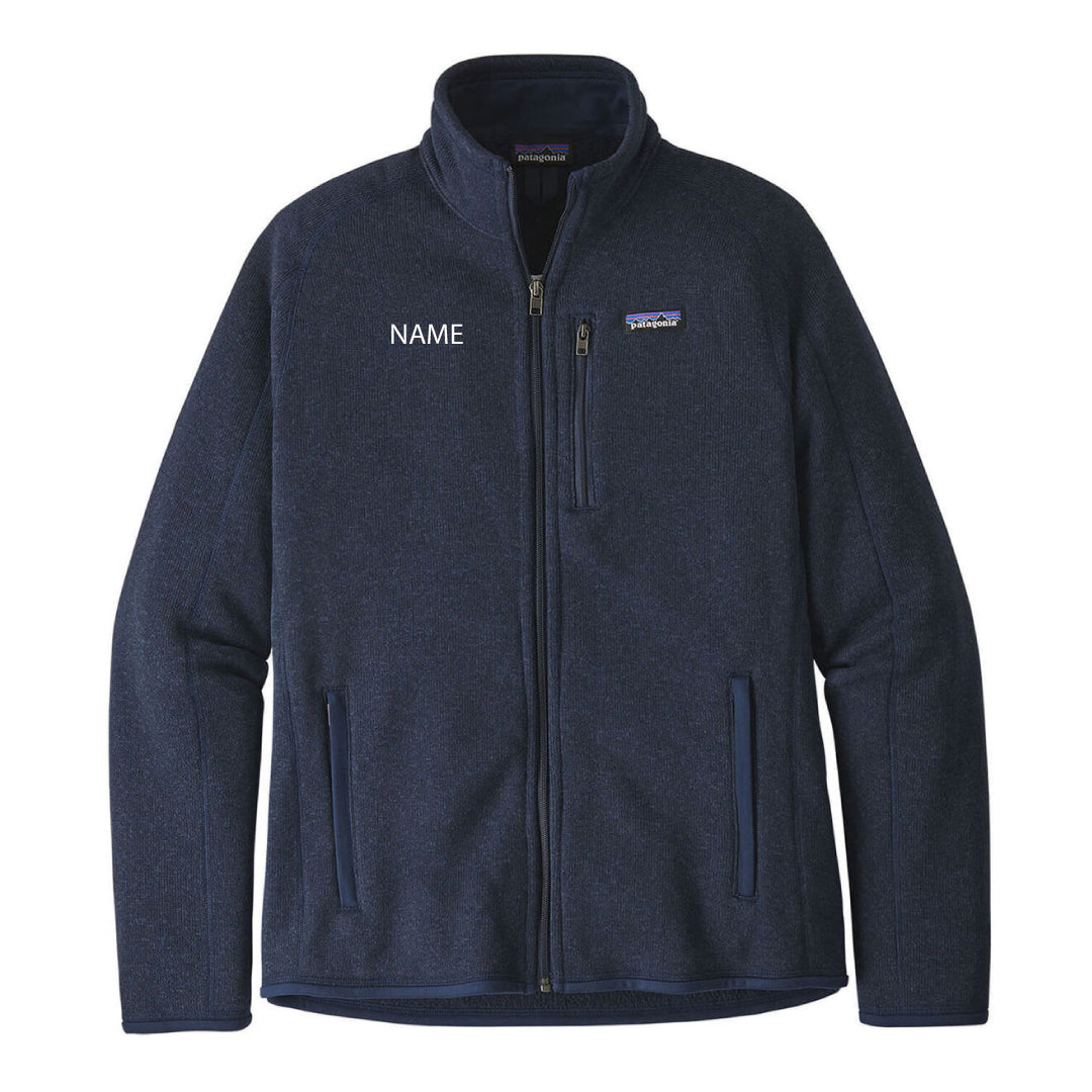 Danbury Hospital Critical Care Patagonia Better Sweater Full Zip Logowear Danbury Hospital Critical Care Navy Ladies XS 