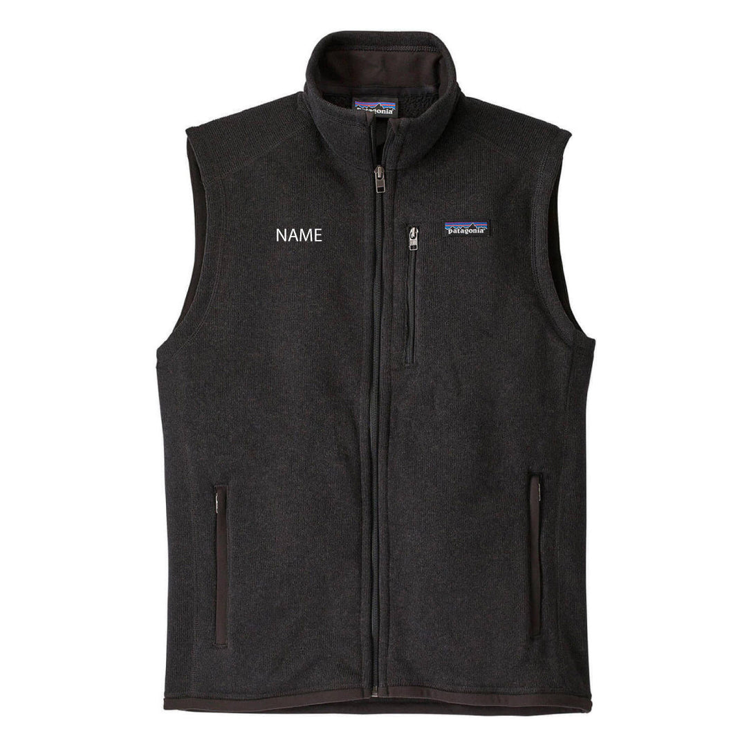 Danbury Hospital Critical Care Patagonia Better Sweater Vest Logowear Danbury Hospital Critical Care Black Ladies S 