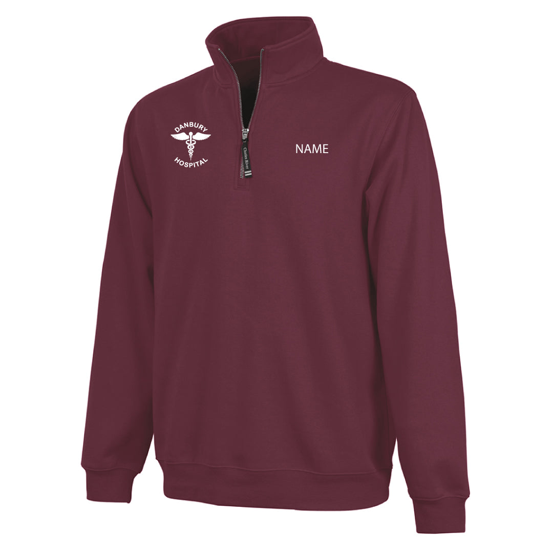 Danbury Hospital Critical Care 1/4 Zip Sweatshirt Logowear Danbury Hospital Critical Care Danbury Hospital Adult XS 