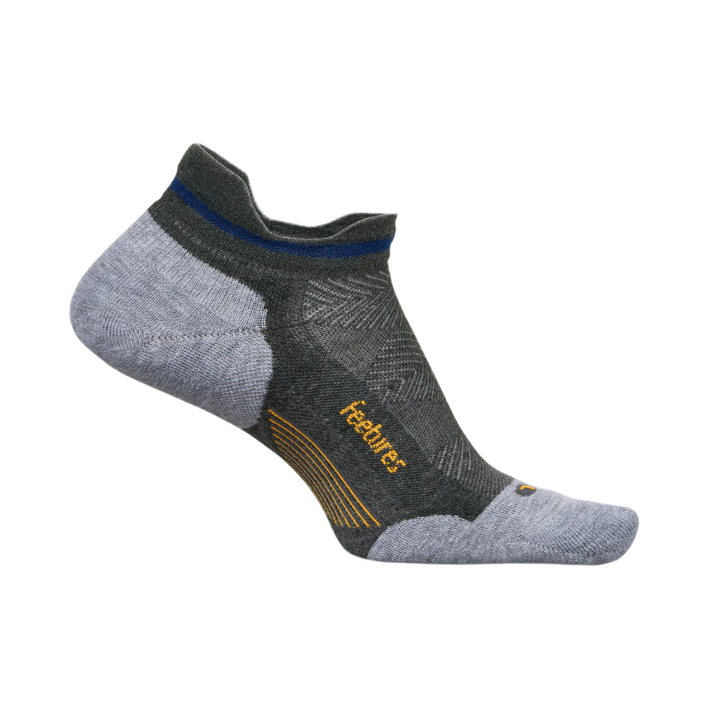 Feetures Elite Max Cushion No Show Tab Apparel Feetures Iron Seal Small