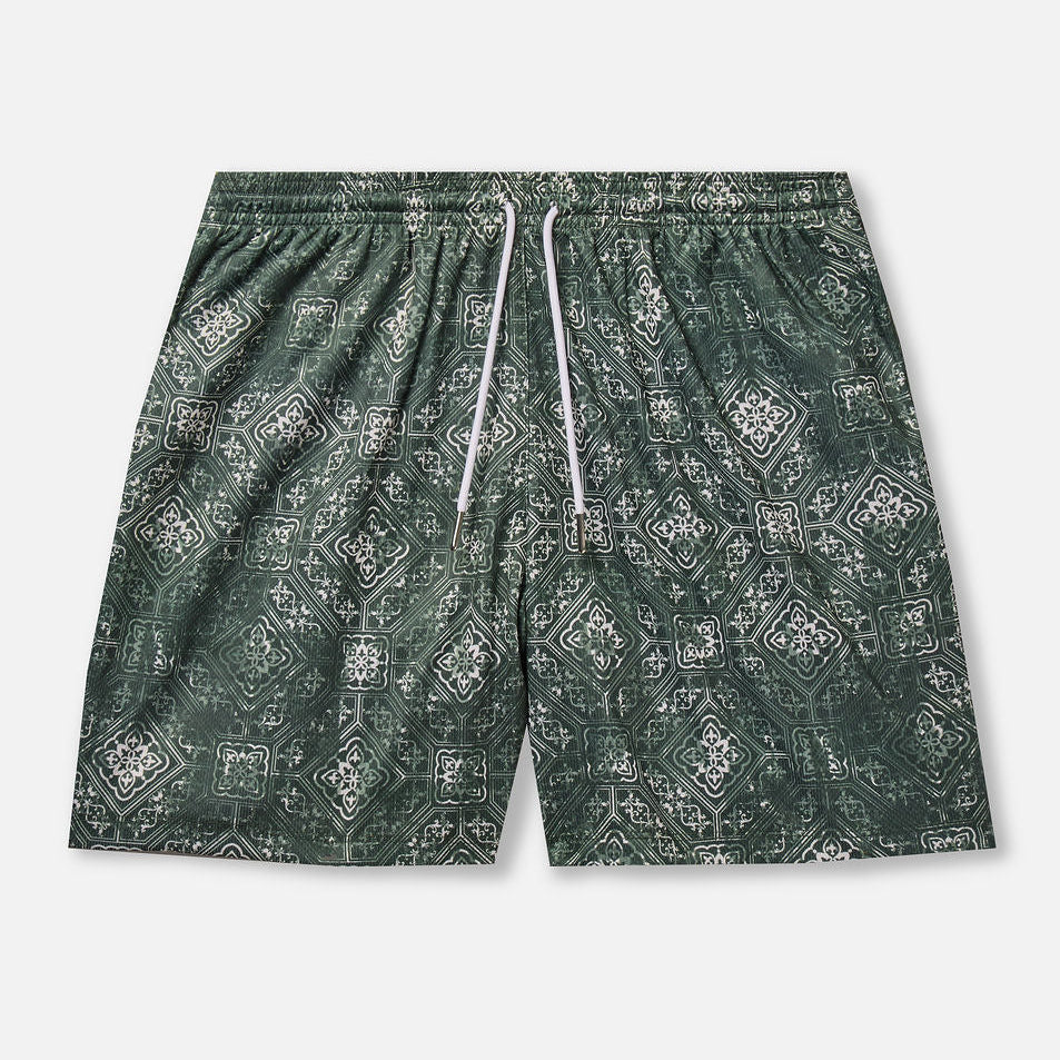 The Drip Shop Emerald Haze Shorts
