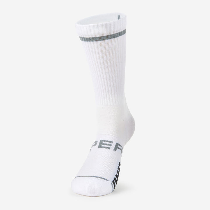 Thorlo Experia Ultra Light Padding Tennis Crew Socks Apparel Thorlo White Small 