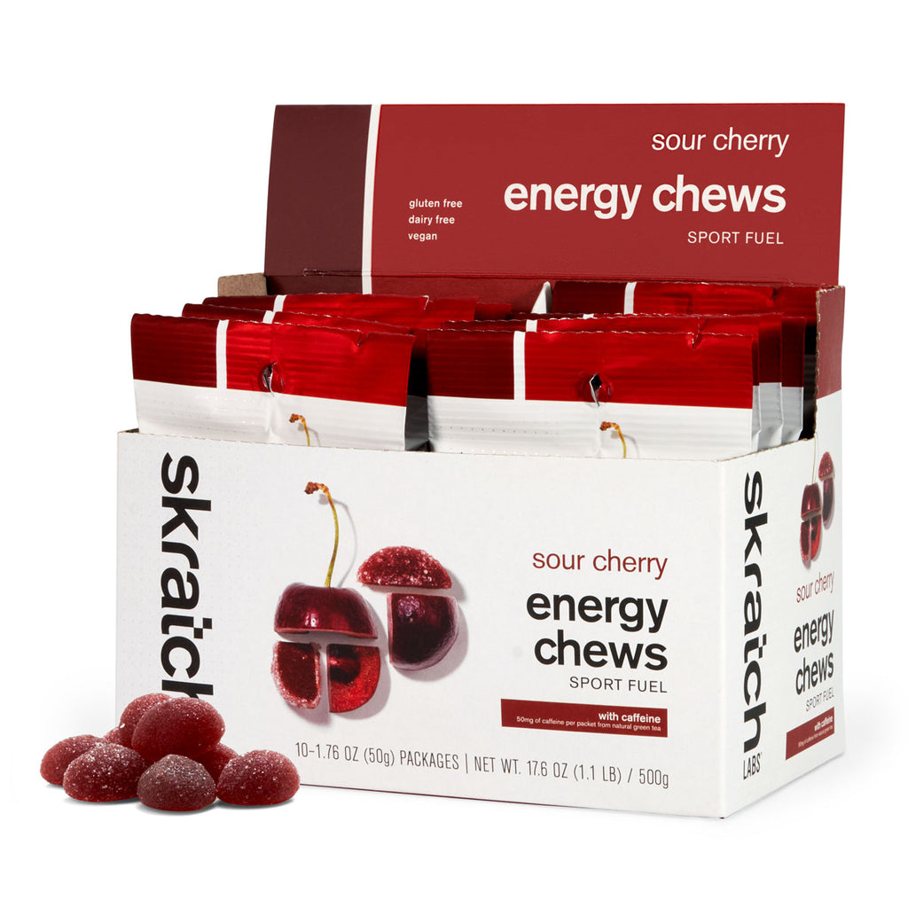 Skratch Energy Chews Hydration Skratch Labs Sour Cherry  