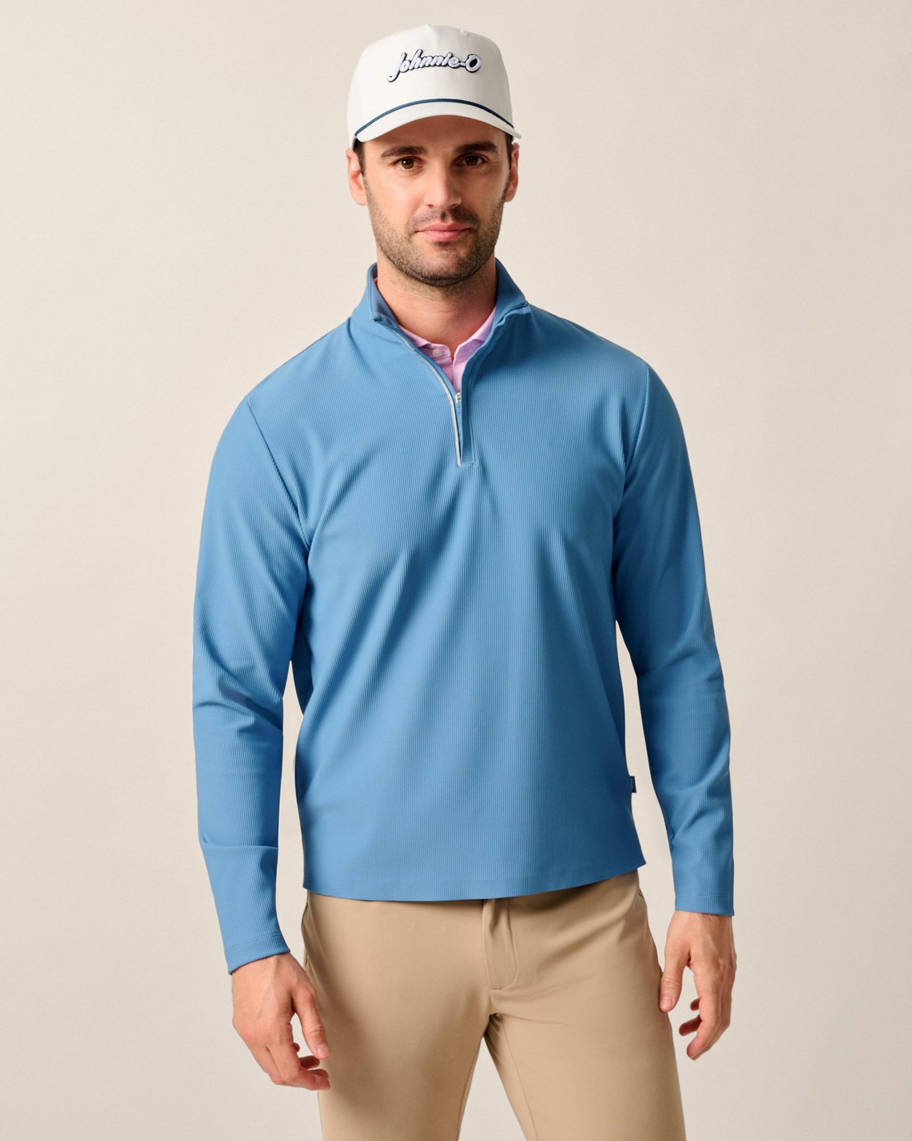 Johnnie-O Men's Hoppin Quarter-Zip Pullover