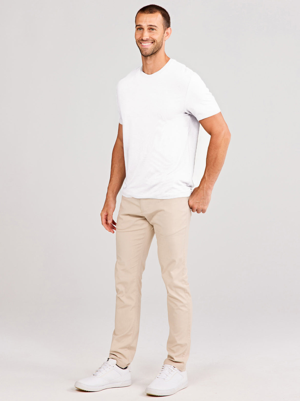 Tasc Men's Pimaluxe T-Shirt Apparel Tasc White Small