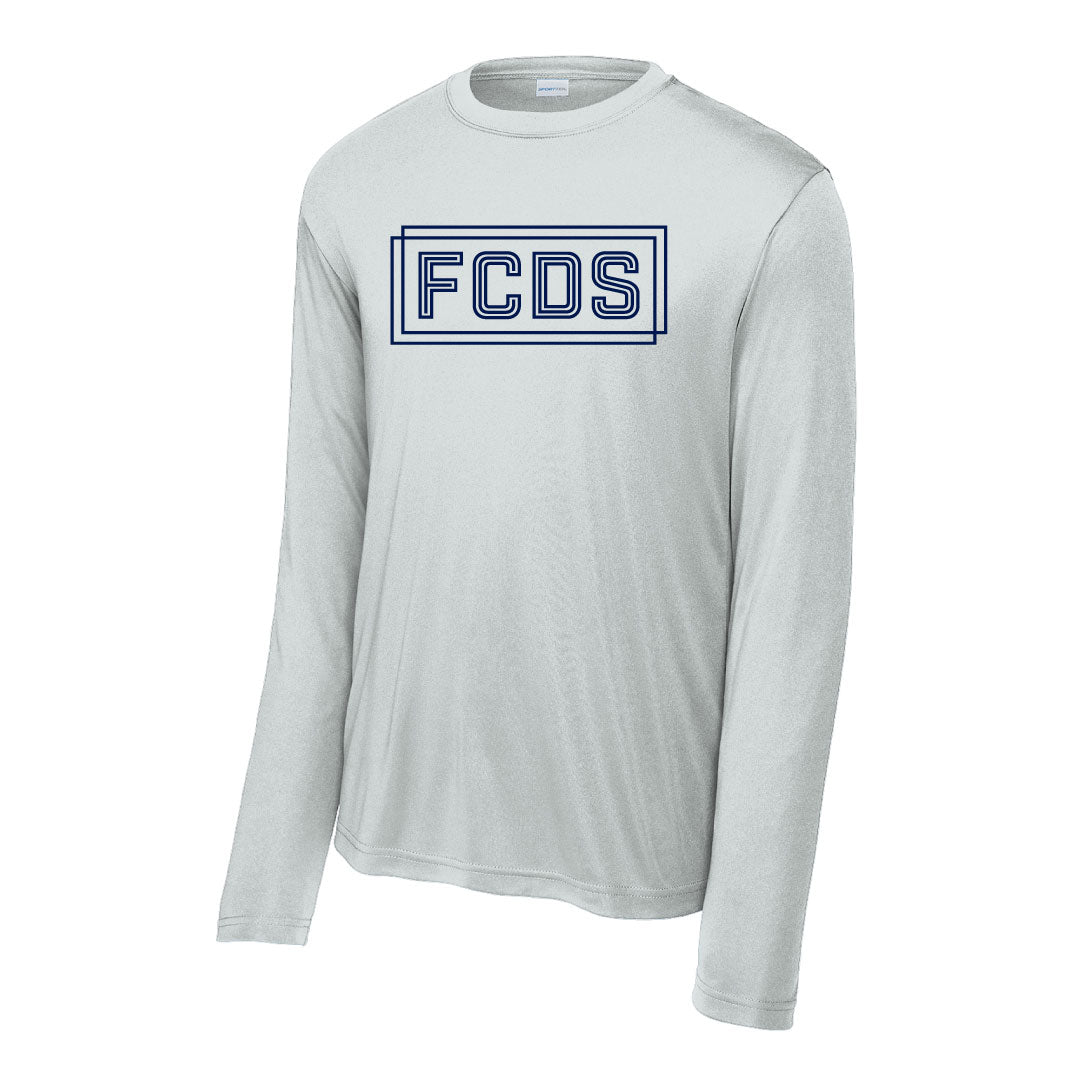 FCDS Performance Long Sleeve Logowear FCDS Silver Youth S