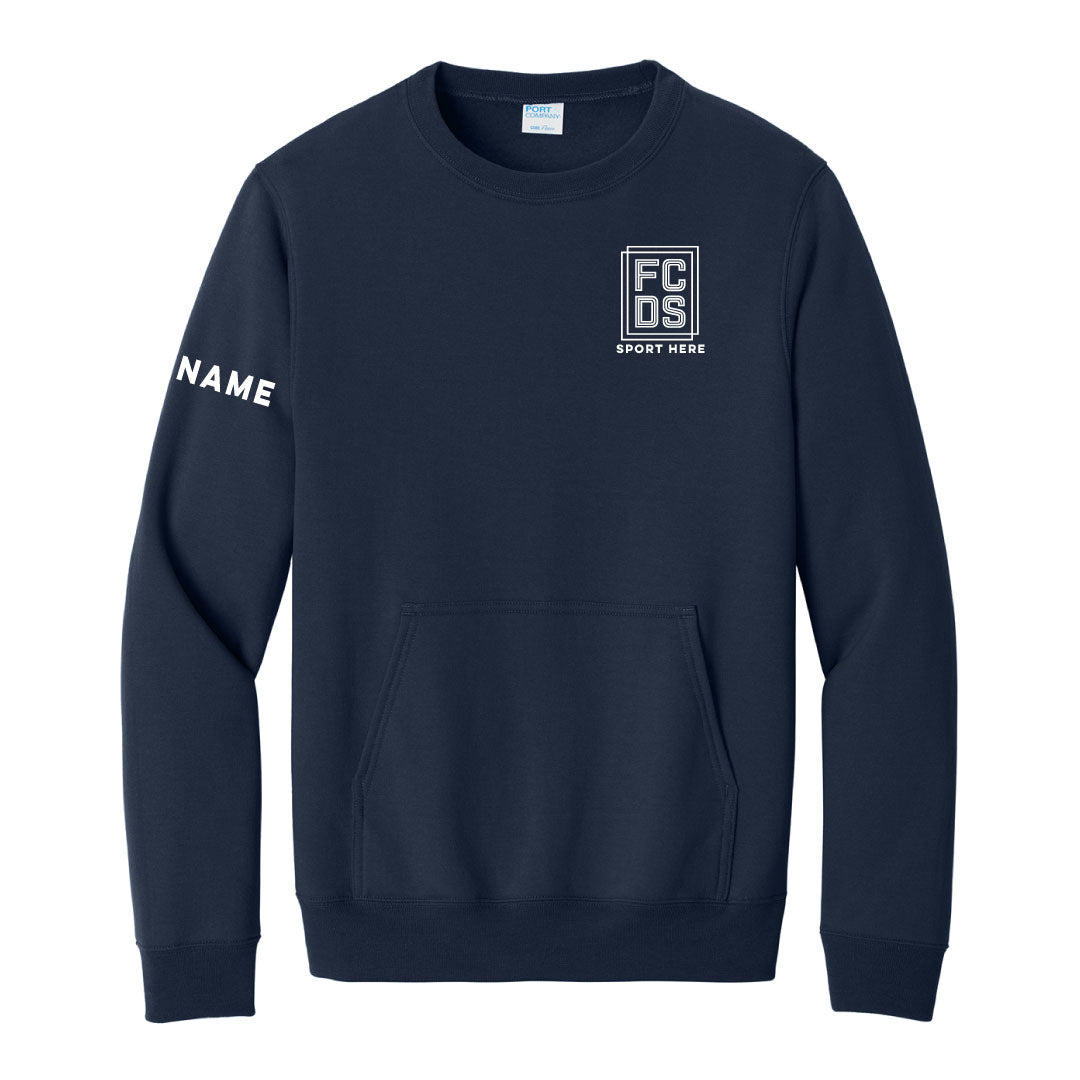FCDS Pocket Crewneck Sweatshirt Logowear FCDS Navy Youth S