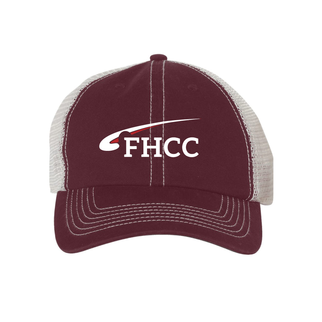 FHCC Trucker Hat Logowear FHCC Maroon  