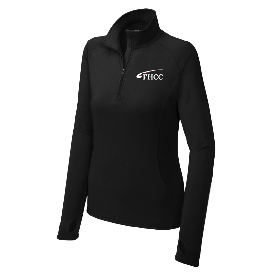 FHCC Performance 1/4 Zip Logowear FHCC Black Ladies XS