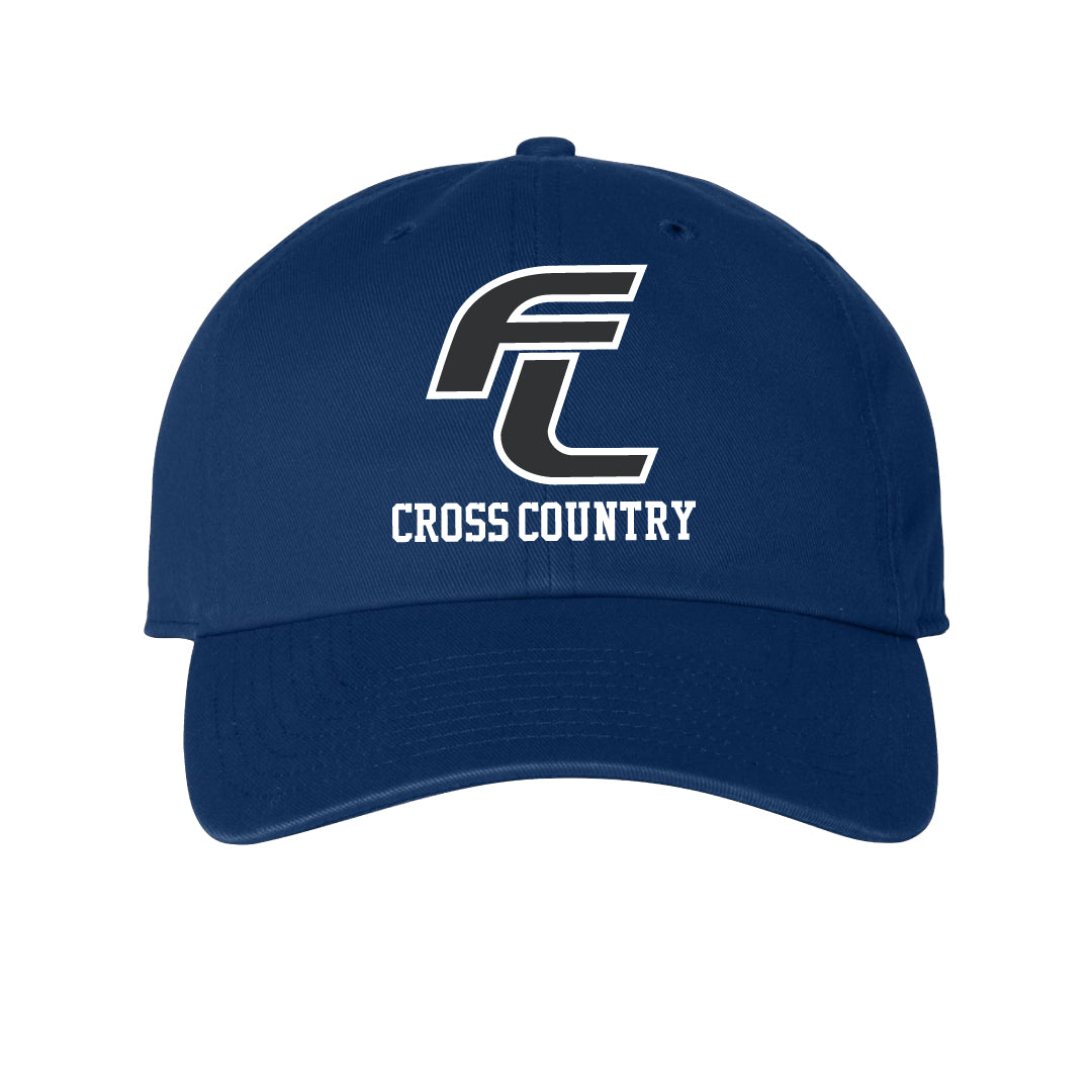 Ludlowe Cross Country Baseball Cap Logowear Fairfield Ludlowe Cross Country Royal  