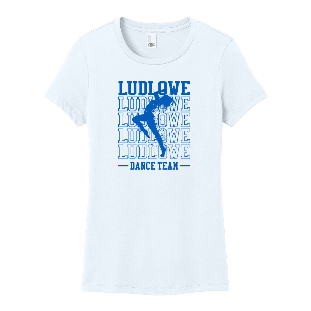 FL Dance Cotton Tee Logowear Fairfield Ludlowe Dance Adult S