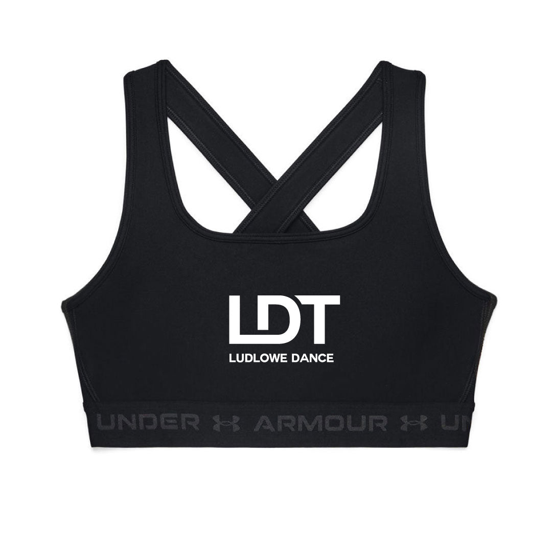 FL Dance Mid Crossback Sports Bra Logowear Fairfield Ludlowe Dance Ladies XS