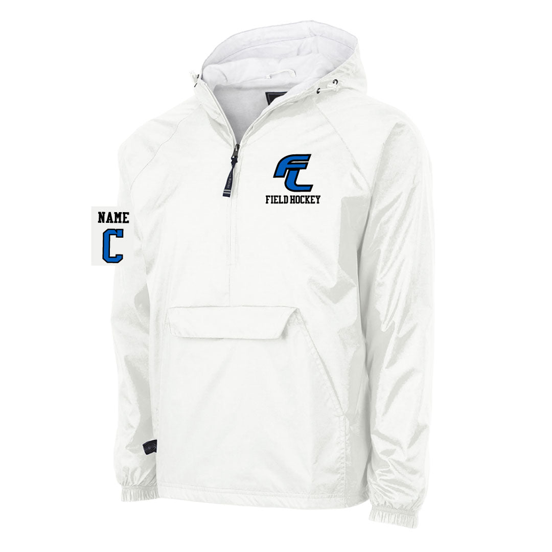 Ludlowe Field Hockey 1/4 Zip Wind Jacket Logowear Fairfield Ludlowe Field Hockey White Adult S
