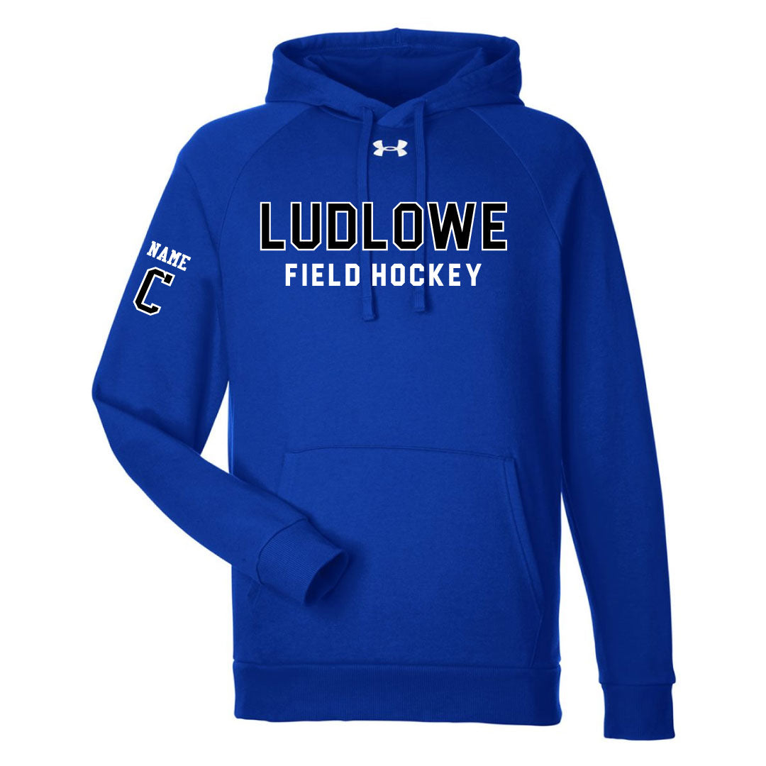 Ludlowe Field Hockey UA Hooded Sweatshirt Logowear Fairfield Ludlowe Field Hockey Royal Adult S