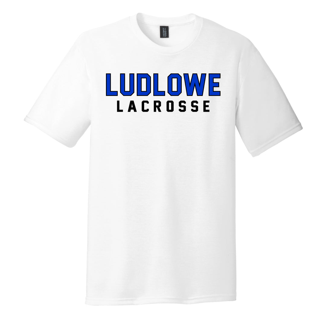 FL Girls Lacrosse Cotton Blend Tee Logowear FL Girls Lacrosse White Mens XS 