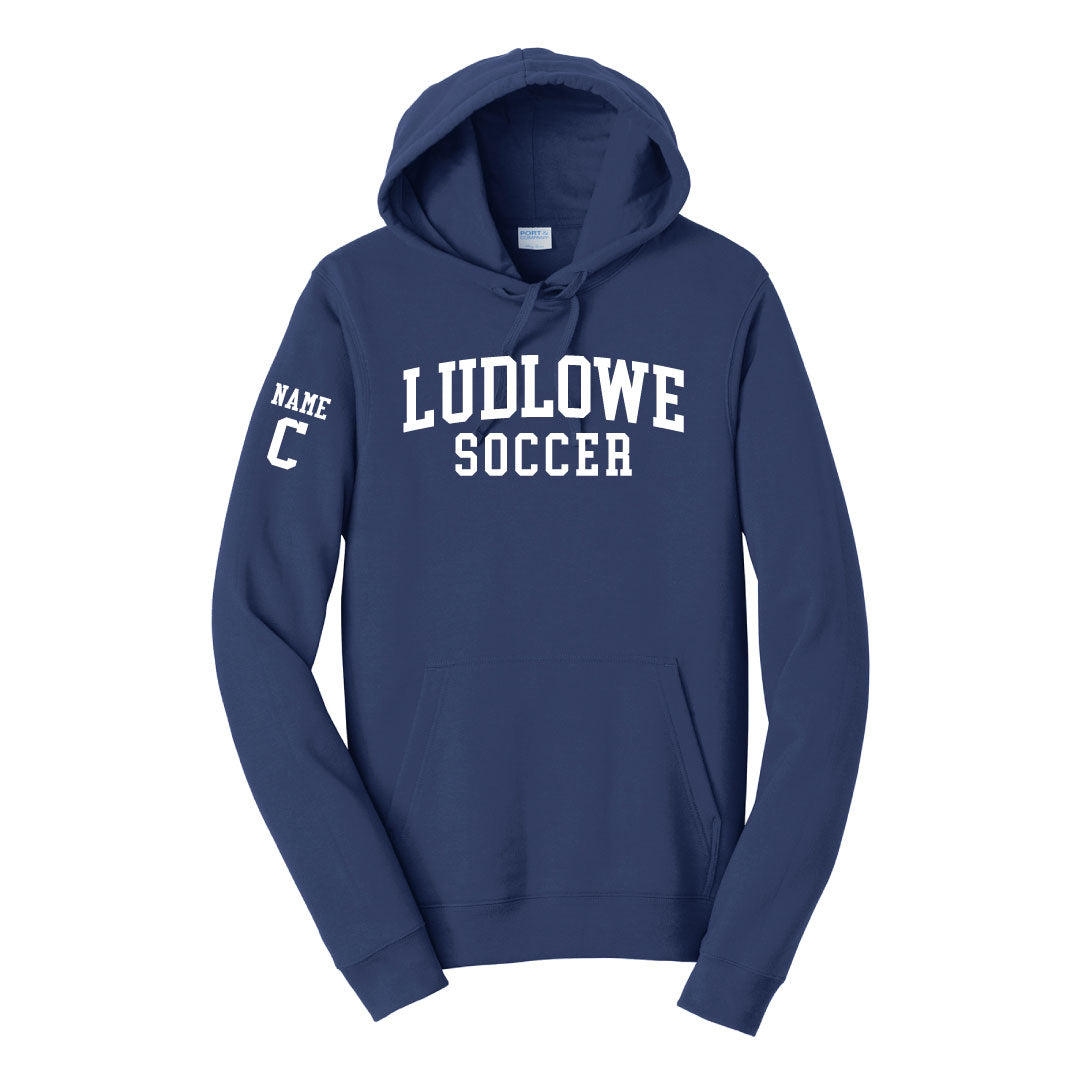 Ludlowe Girls Soccer Hoodie Logowear Fairfield Ludlowe Girls Soccer Adult XS