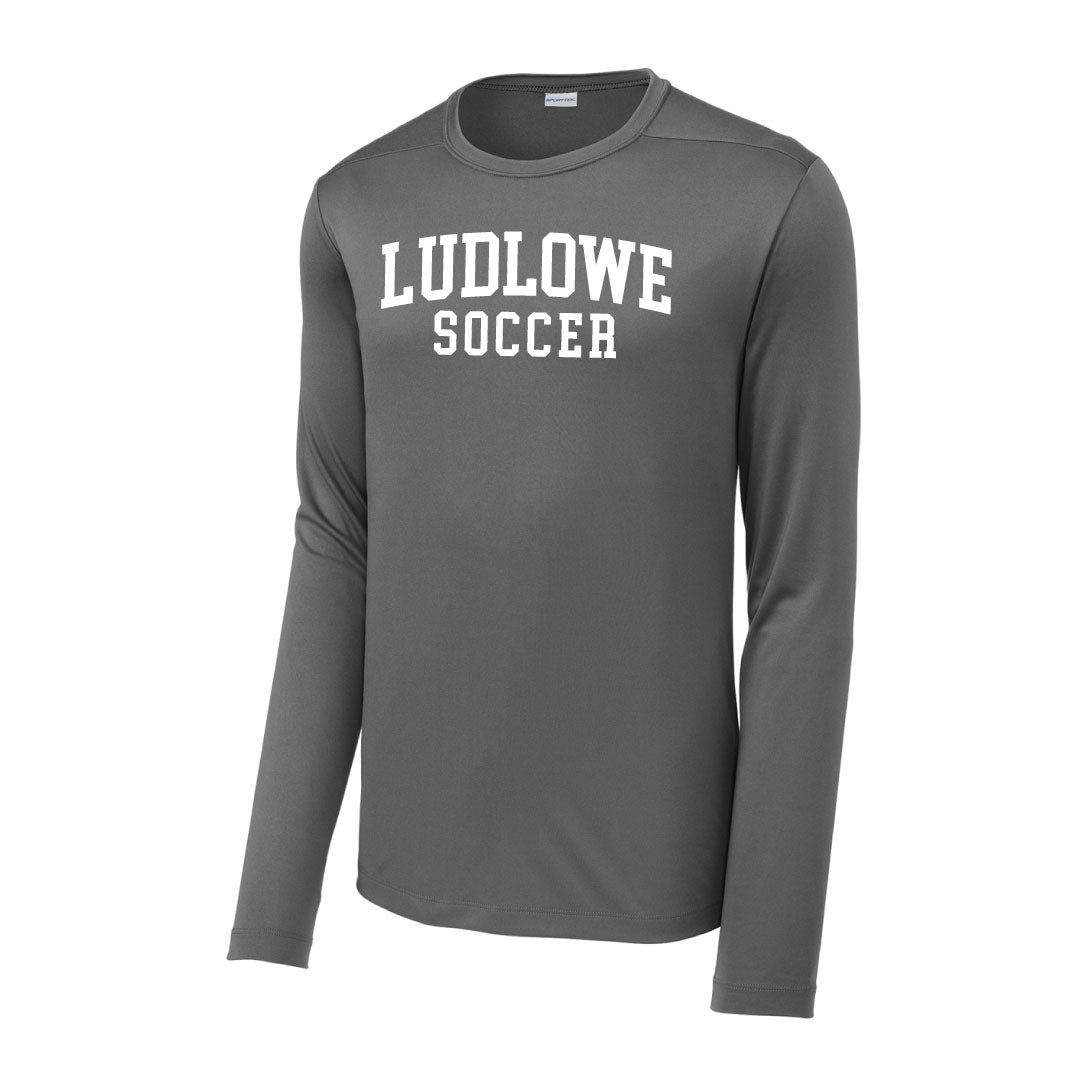 Ludlowe Girls Soccer Long Sleeve Warmup Logowear Fairfield Ludlowe Girls Soccer Adult XS