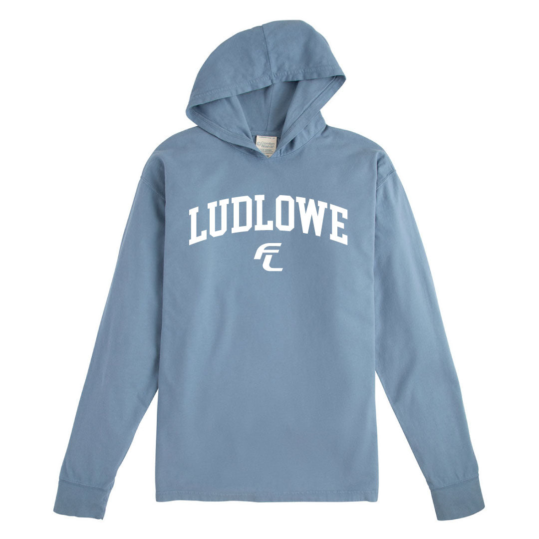 FL Fall Store Comfort Wash Hooded Long sleeve Logowear FL Store Adult S  