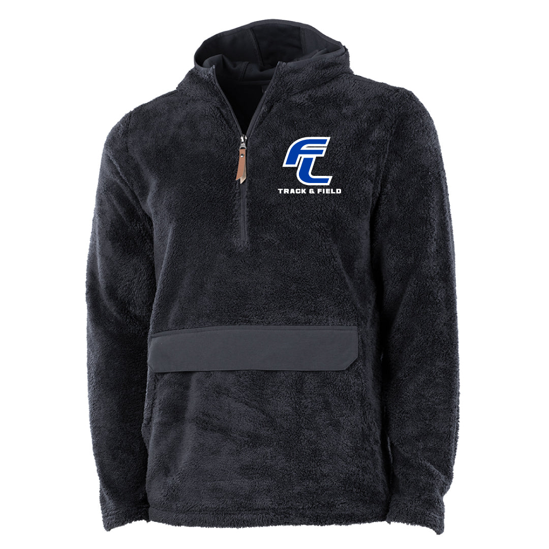FL Track & Field Hooded Sherpa 1/2 Zip Logowear FL Track & Field Adult XS