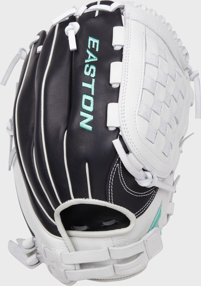 Easton 2026 Fundamental 12.5" Fastpitch Softball Glove Equipment Rawlings/Easton Black/White Right Hand Throw